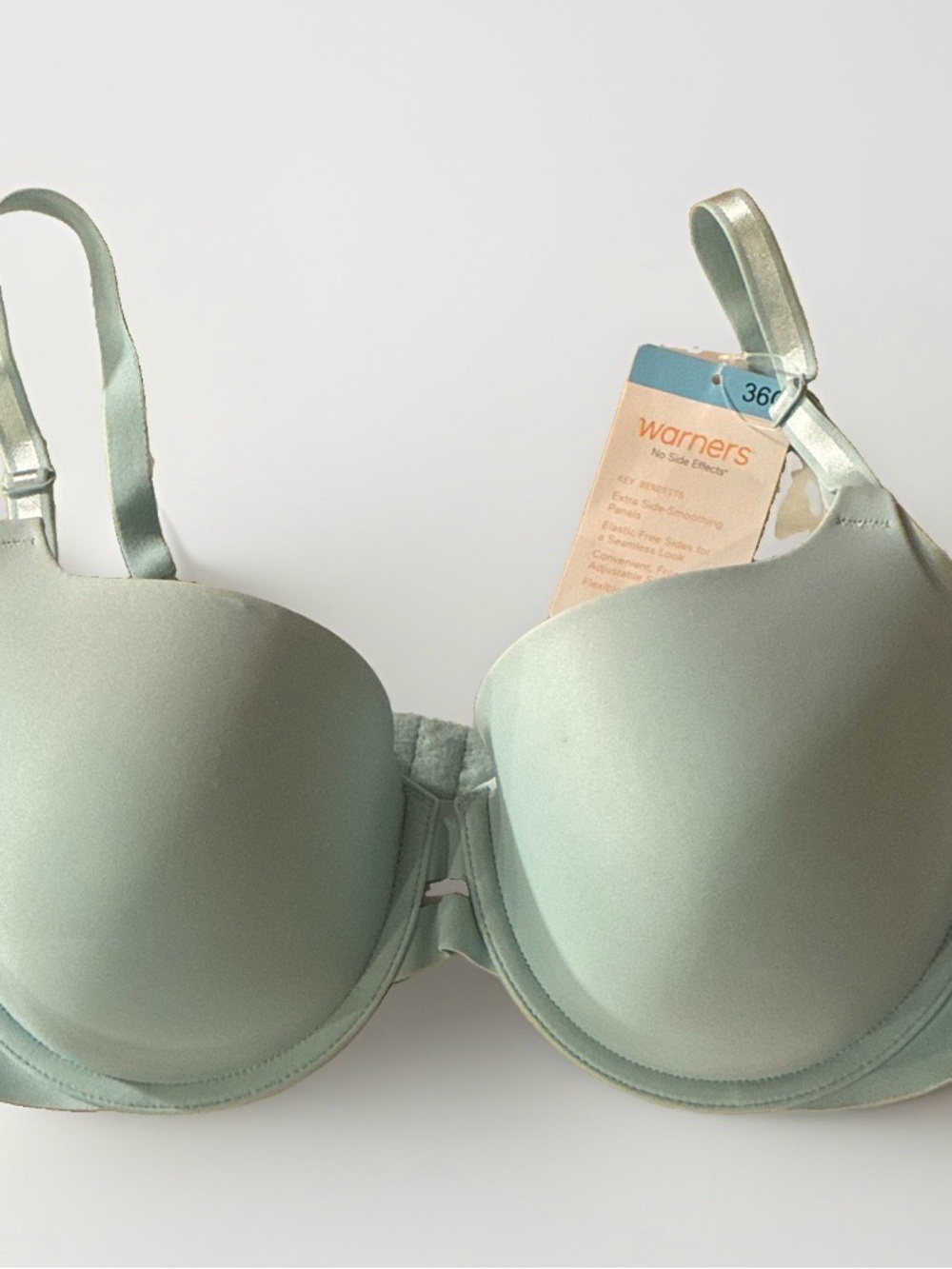 Warner's Mint Green Smooth T-Shirt Bra - Women's Intimates